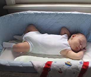 Baby in sound sleep.