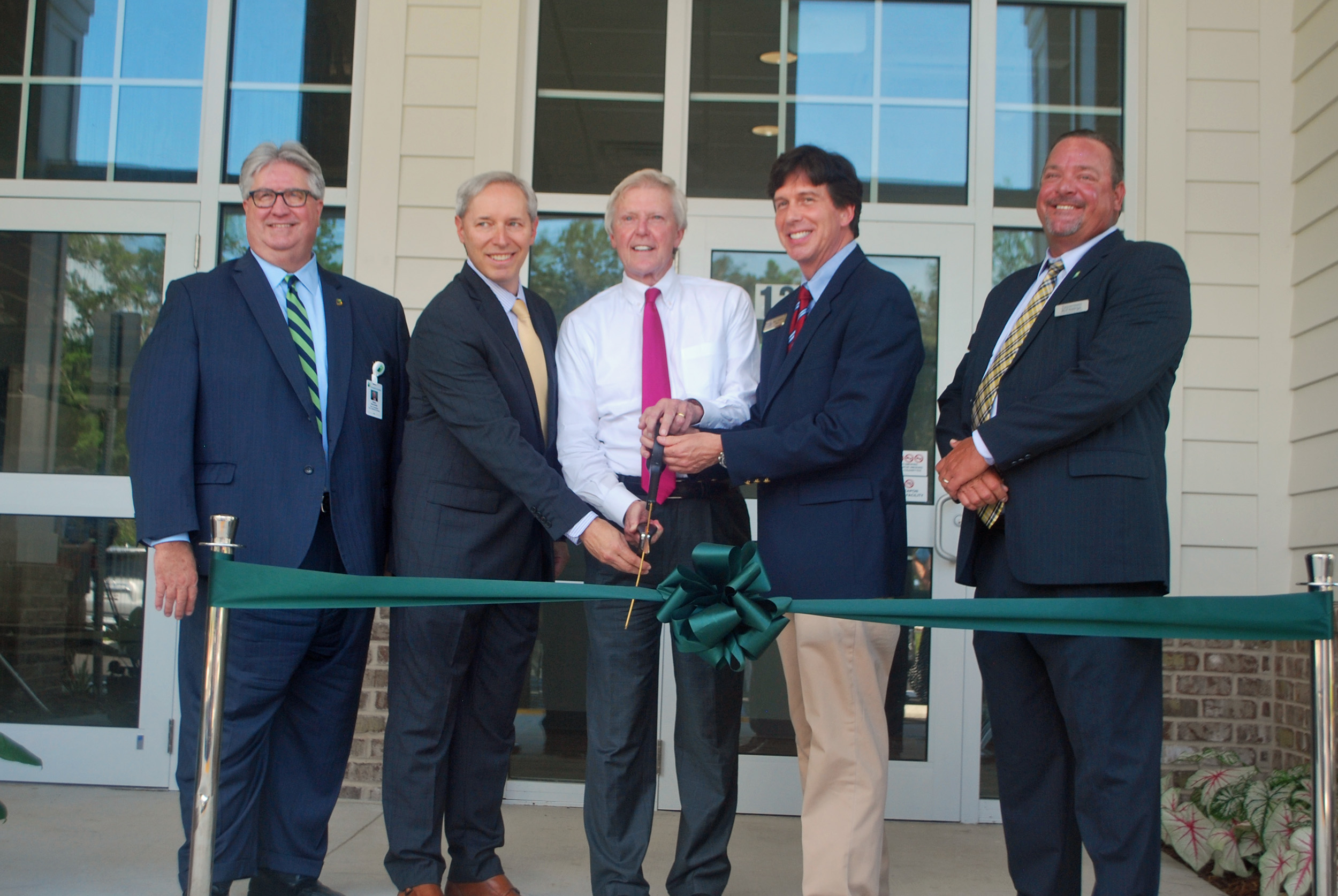 Ribbon cutting ceremony by St. Joseph’s/Candler for Opening New Medical Facility in Richmond Hill Six Weeks Ahead of Schedule.